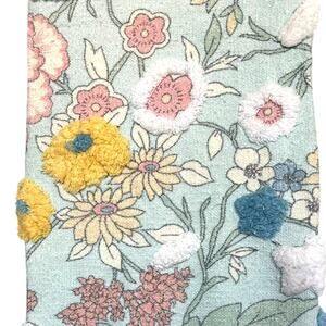 Max Studio Home Boho Floral Textured Throw 47"x52"